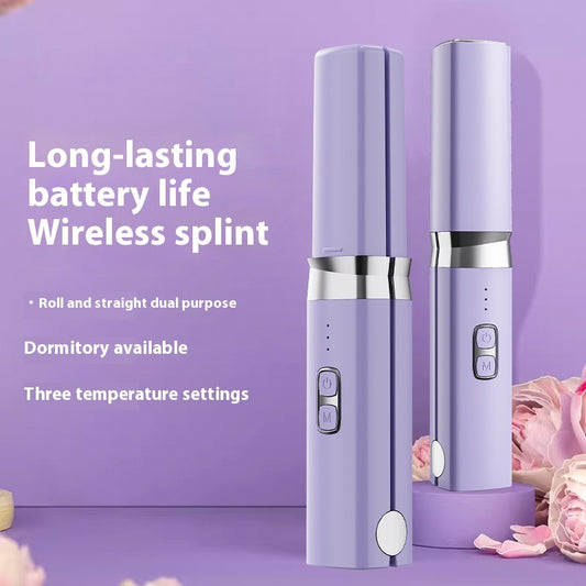 New Wireless Hair Straightener Charging Splint Mini-Portable