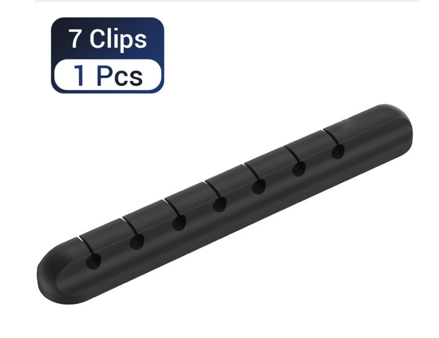 Minimalist Cable Management Clips – USB & Desk Wire Organizer