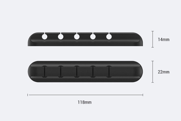Minimalist Cable Management Clips – USB & Desk Wire Organizer