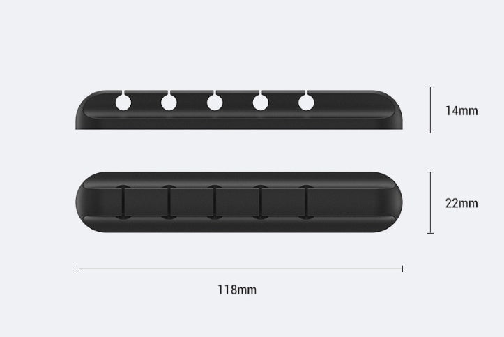 Minimalist Cable Management Clips – USB & Desk Wire Organizer