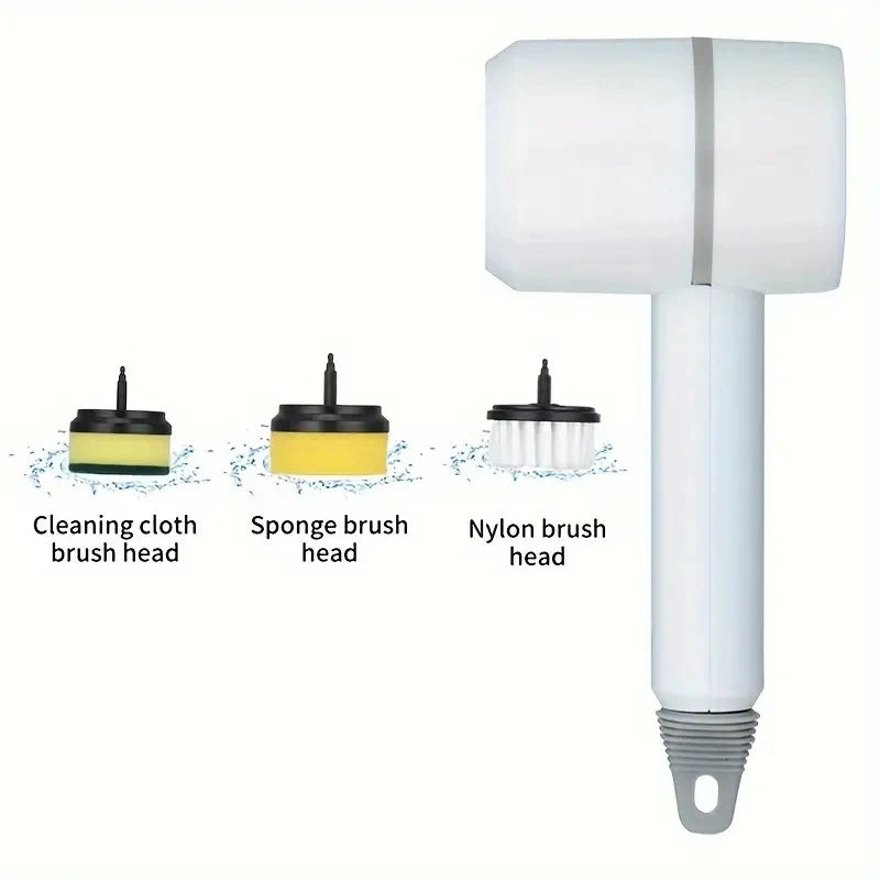OLOEY 3-in-1 Electric Spin Scrubber, Electric Cleaning Brush Handheld Kitchen Cleaner Cordless Spin Scrubber, Power Scrubber