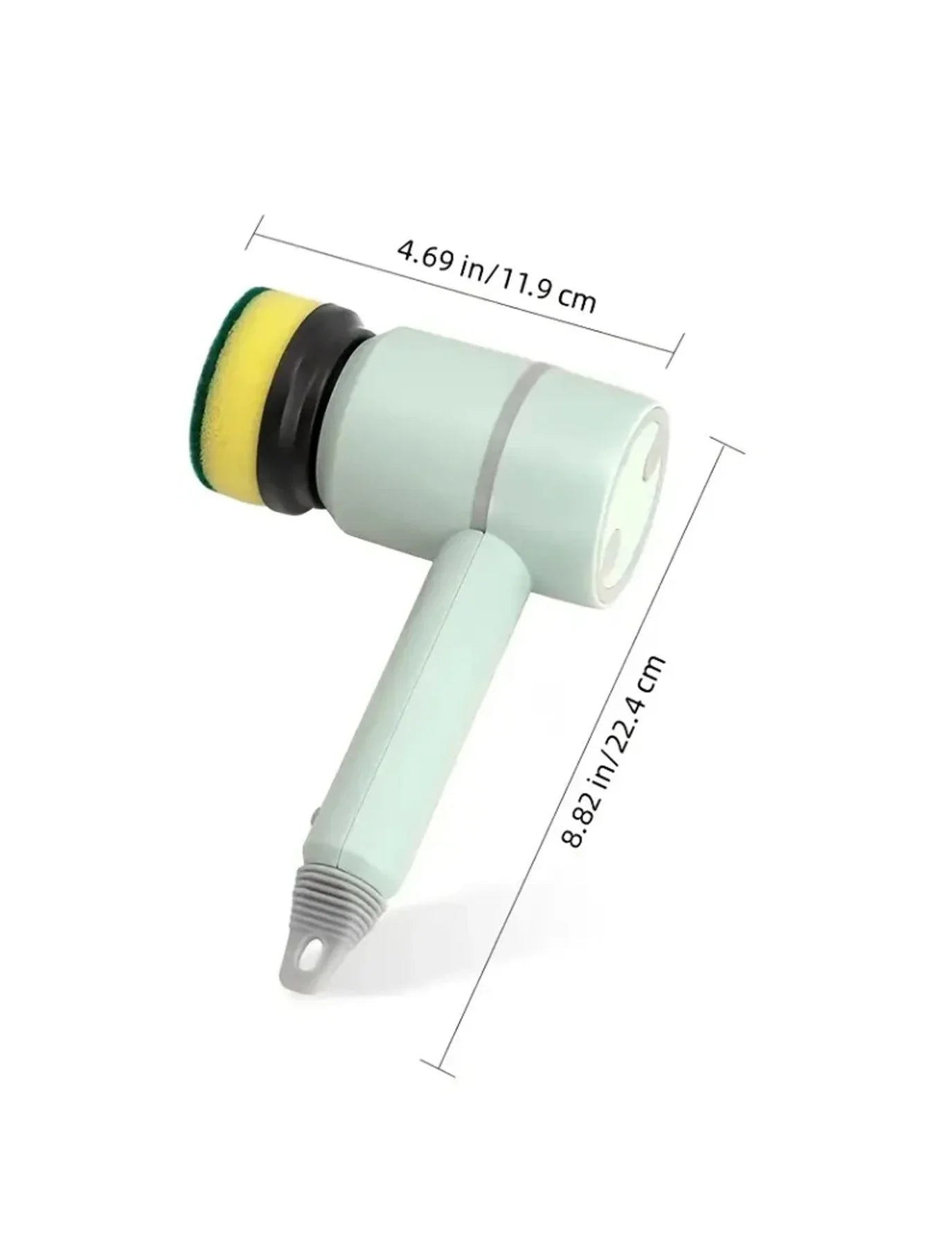 OLOEY 3-in-1 Electric Spin Scrubber, Electric Cleaning Brush Handheld Kitchen Cleaner Cordless Spin Scrubber, Power Scrubber