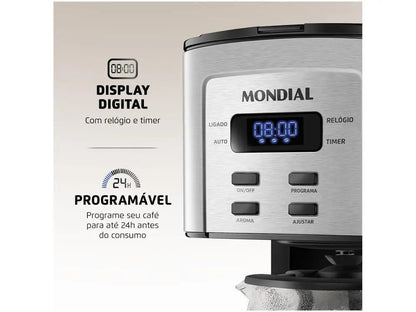 Mondial Dolce Arome Digital Electric Coffee Machine-220V