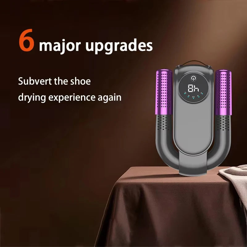 Electric UV Shoe Dryer Household Foldable Constant Warm Air Boot Dryer Heater Sterilization Deodorization Footwear Dryer