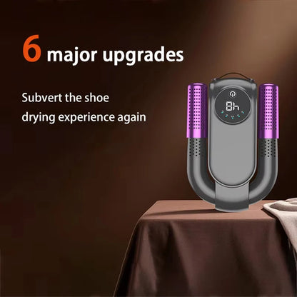 Electric UV Shoe Dryer Household Foldable Constant Warm Air Boot Dryer Heater Sterilization Deodorization Footwear Dryer