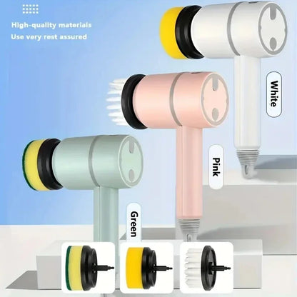 OLOEY 3-in-1 Electric Spin Scrubber, Electric Cleaning Brush Handheld Kitchen Cleaner Cordless Spin Scrubber, Power Scrubber