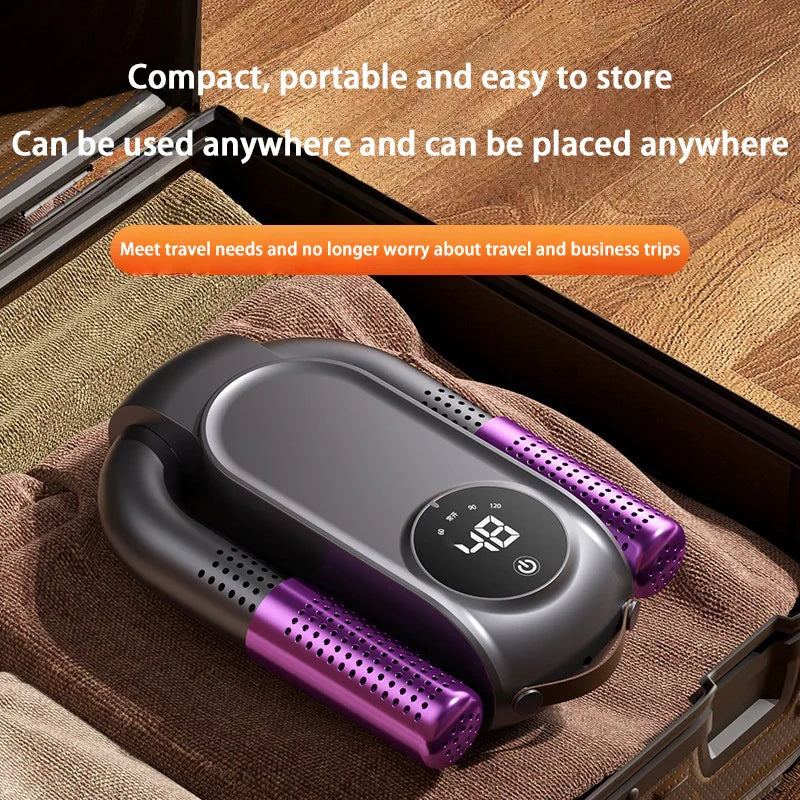 Electric UV Shoe Dryer Household Foldable Constant Warm Air Boot Dryer Heater Sterilization Deodorization Footwear Dryer